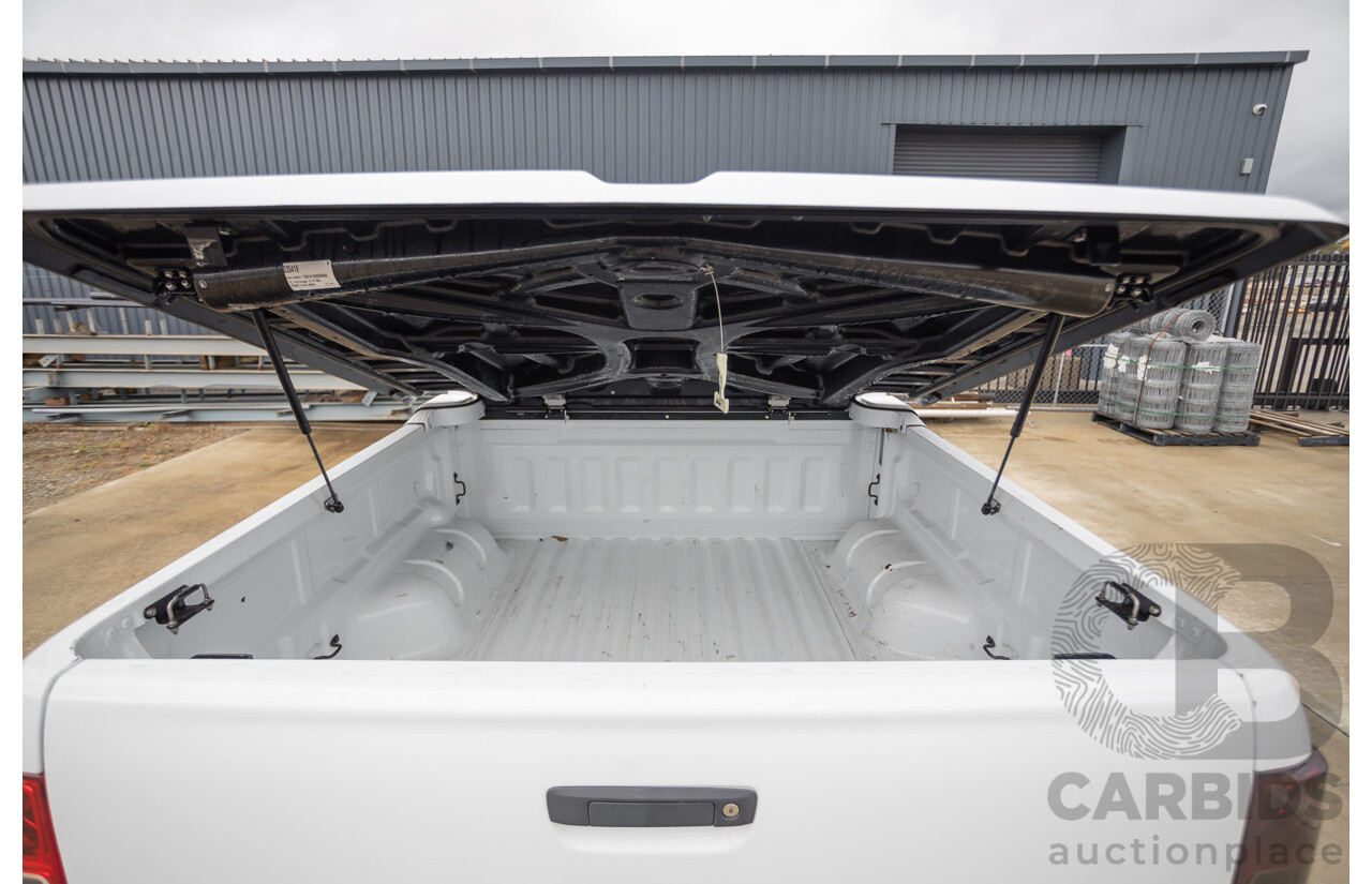 10/2017 Ford Ranger XLS 3.2 (4x4) PX MKII MY17 Update Dual Cab Utility White Turbo Diesel 3.2L