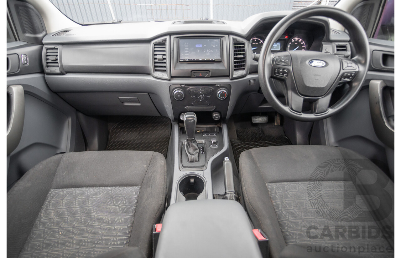10/2017 Ford Ranger XLS 3.2 (4x4) PX MKII MY17 Update Dual Cab Utility White Turbo Diesel 3.2L