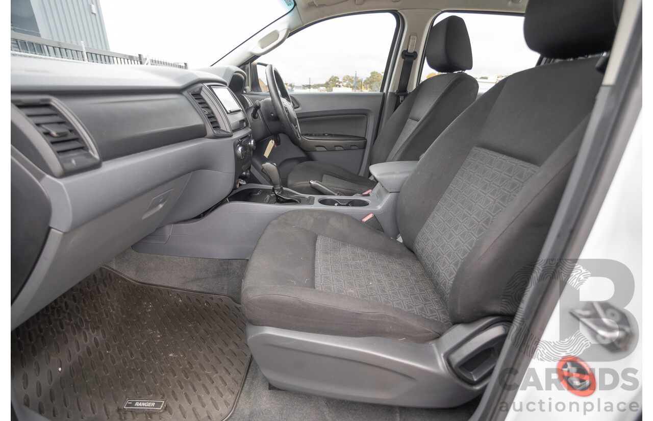 10/2017 Ford Ranger XLS 3.2 (4x4) PX MKII MY17 Update Dual Cab Utility White Turbo Diesel 3.2L