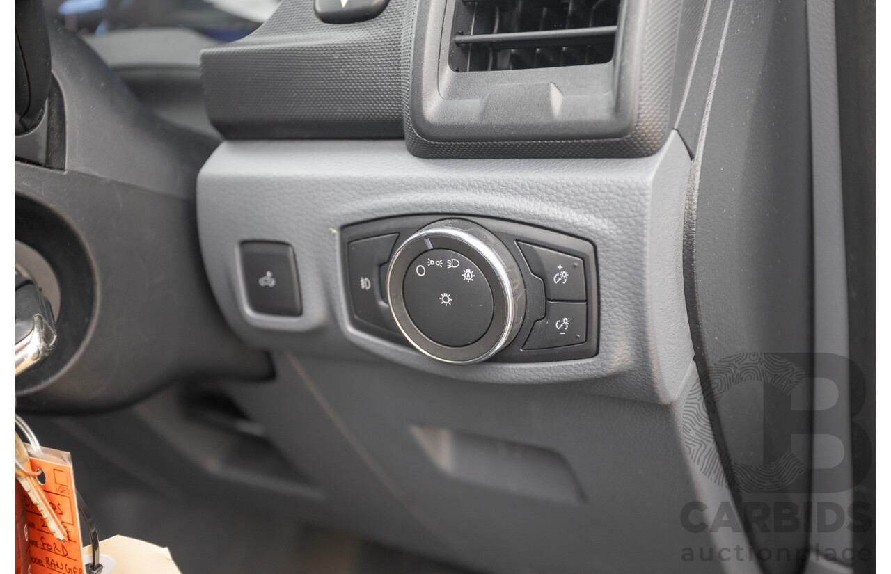 10/2017 Ford Ranger XLS 3.2 (4x4) PX MKII MY17 Update Dual Cab Utility White Turbo Diesel 3.2L