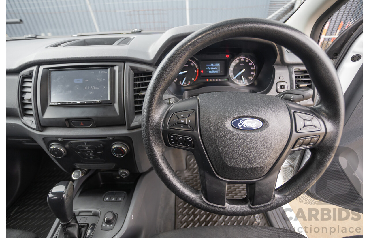 10/2017 Ford Ranger XLS 3.2 (4x4) PX MKII MY17 Update Dual Cab Utility White Turbo Diesel 3.2L