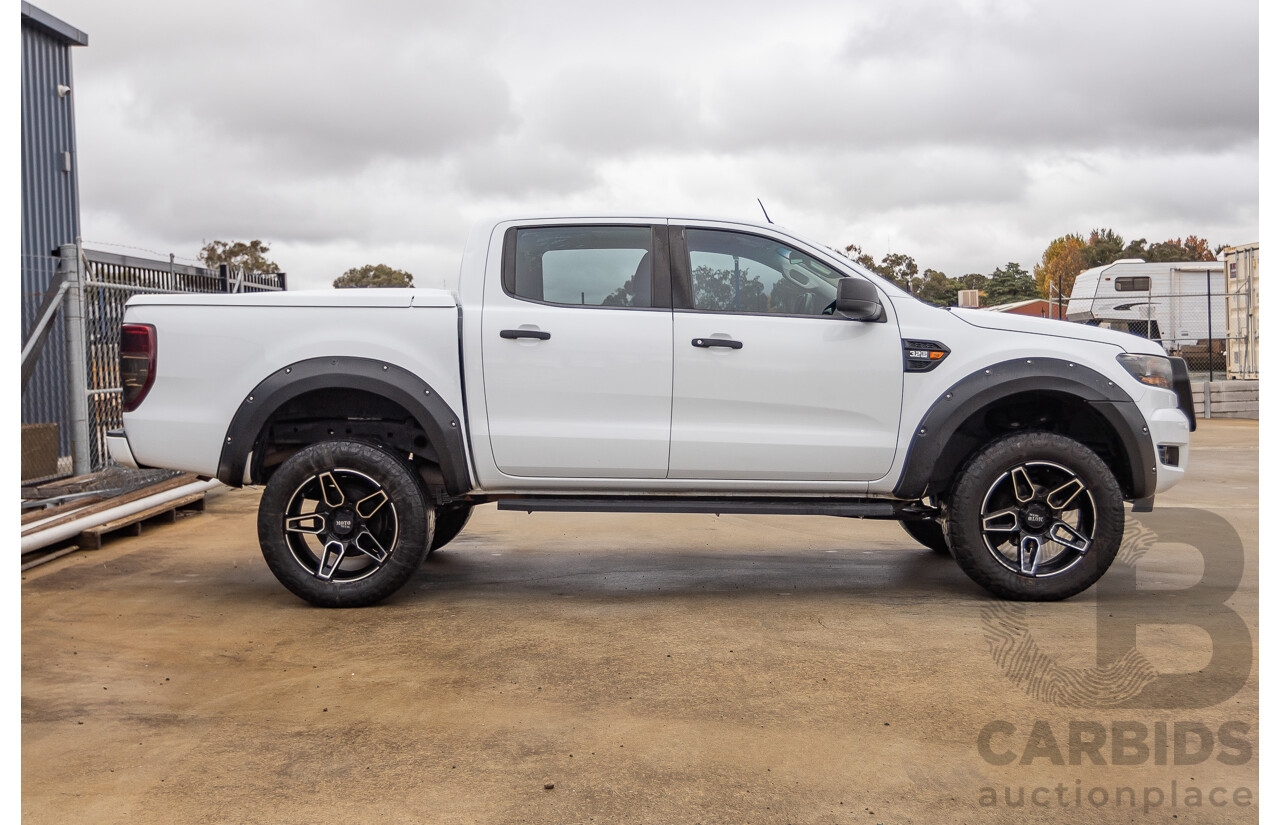 10/2017 Ford Ranger XLS 3.2 (4x4) PX MKII MY17 Update Dual Cab Utility White Turbo Diesel 3.2L