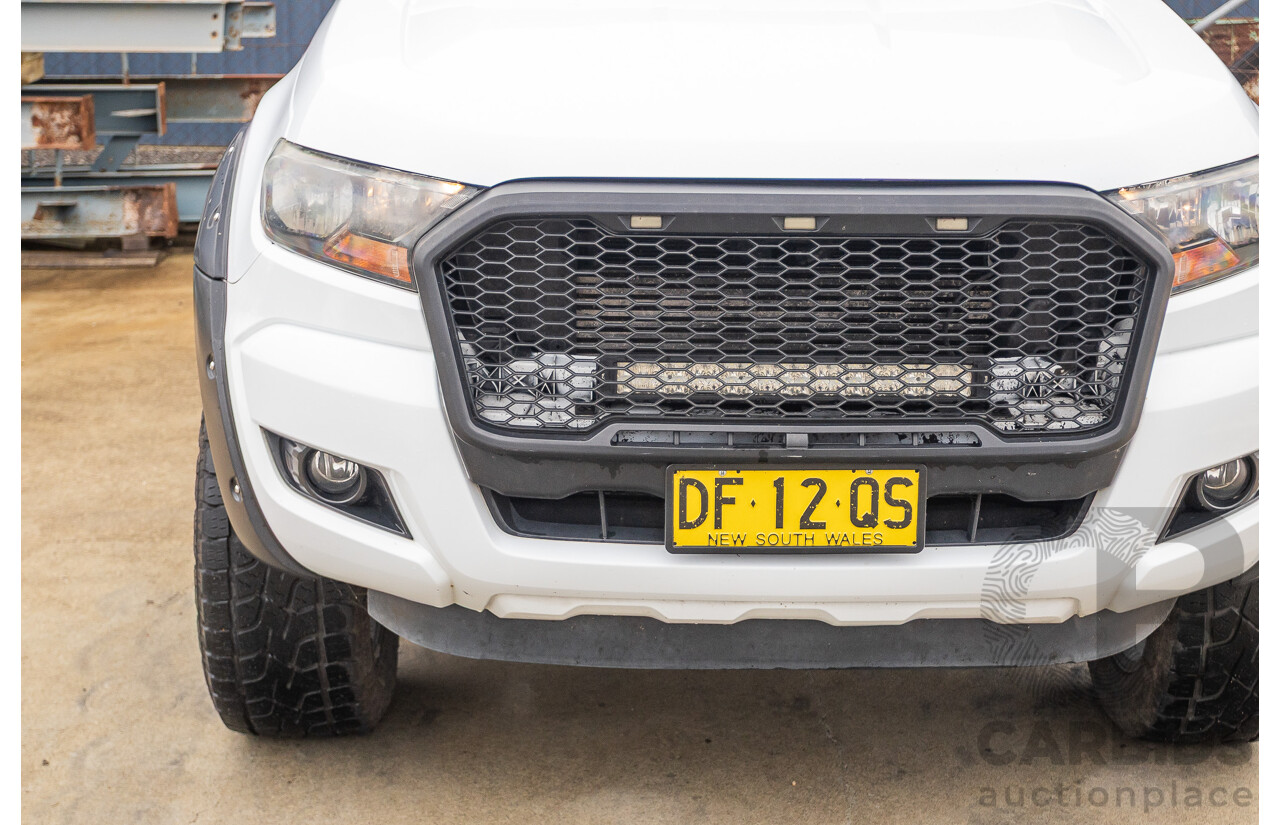 10/2017 Ford Ranger XLS 3.2 (4x4) PX MKII MY17 Update Dual Cab Utility White Turbo Diesel 3.2L