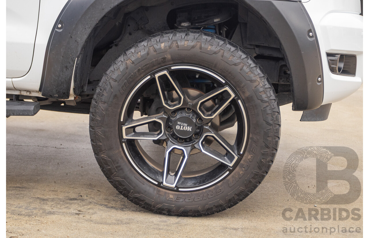 10/2017 Ford Ranger XLS 3.2 (4x4) PX MKII MY17 Update Dual Cab Utility White Turbo Diesel 3.2L