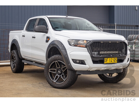 10/2017 Ford Ranger XLS 3.2 (4x4) PX MKII MY17 Update Dual Cab Utility White Turbo Diesel 3.2L