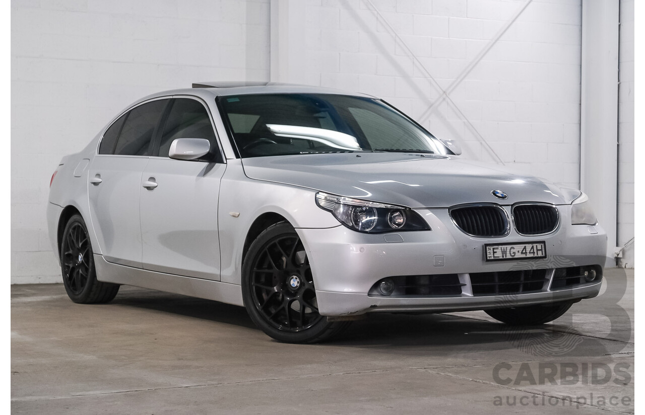 12/2004 BMW 530i E60 4d Sedan Titanium Silver Metallic 3.0L
