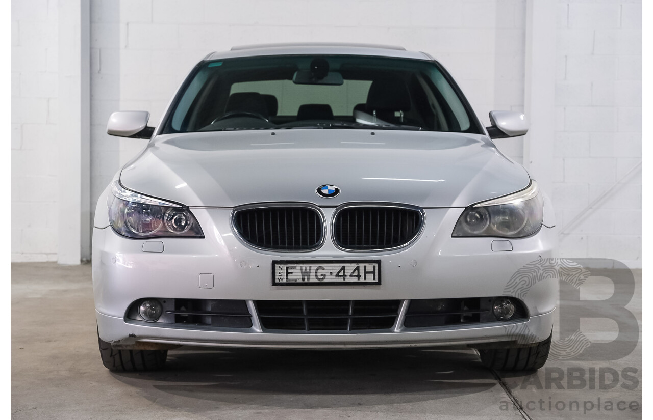 12/2004 BMW 530i E60 4d Sedan Titanium Silver Metallic 3.0L