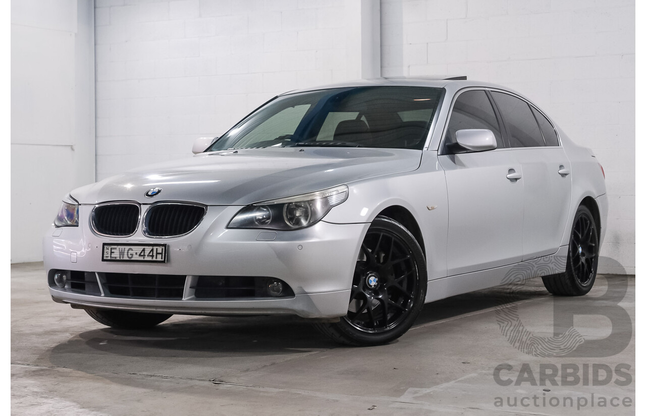 12/2004 BMW 530i E60 4d Sedan Titanium Silver Metallic 3.0L