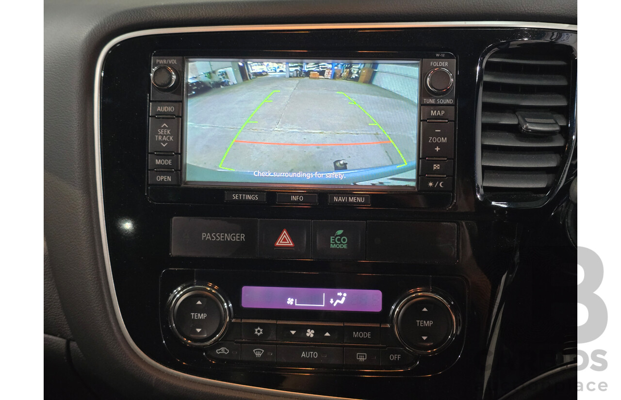 5/2014 Mitsubishi Outlander Aspire (AWD) PHEV Hybrid ZJ MY14 4d Wagon Arctic Silver Metallic 2.0L - 60kw Hybrid