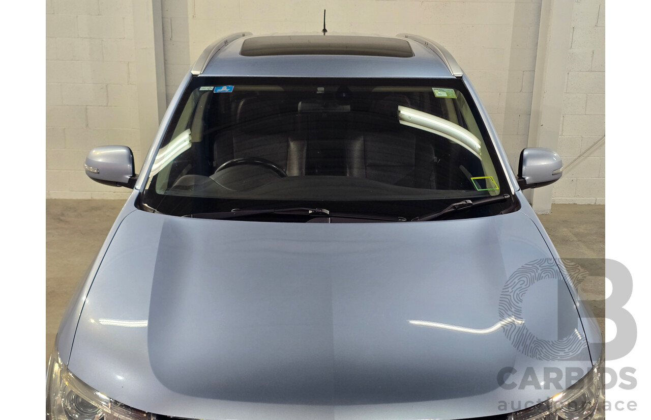 5/2014 Mitsubishi Outlander Aspire (AWD) PHEV Hybrid ZJ MY14 4d Wagon Arctic Silver Metallic 2.0L - 60kw Hybrid