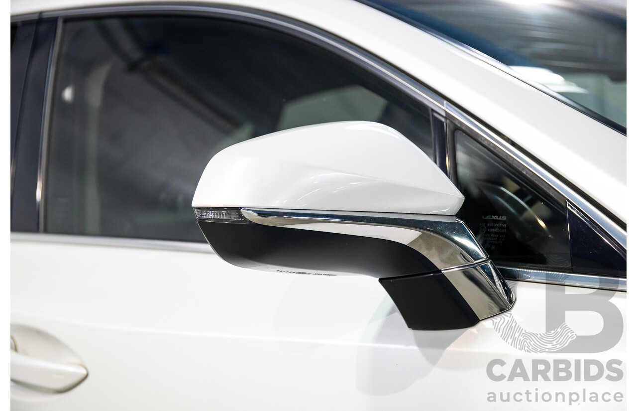 02/2016 Lexus NX200t Luxury (FWD) AGZ10R 4d Wagon Sonic Quartz White Turbo 2.0L