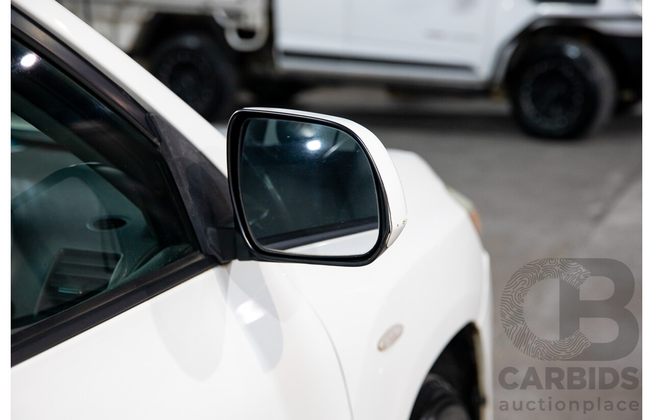 2/2010 Toyota Kluger KX-R (4x4) GSU45R 4d Wagon White V6 3.5L