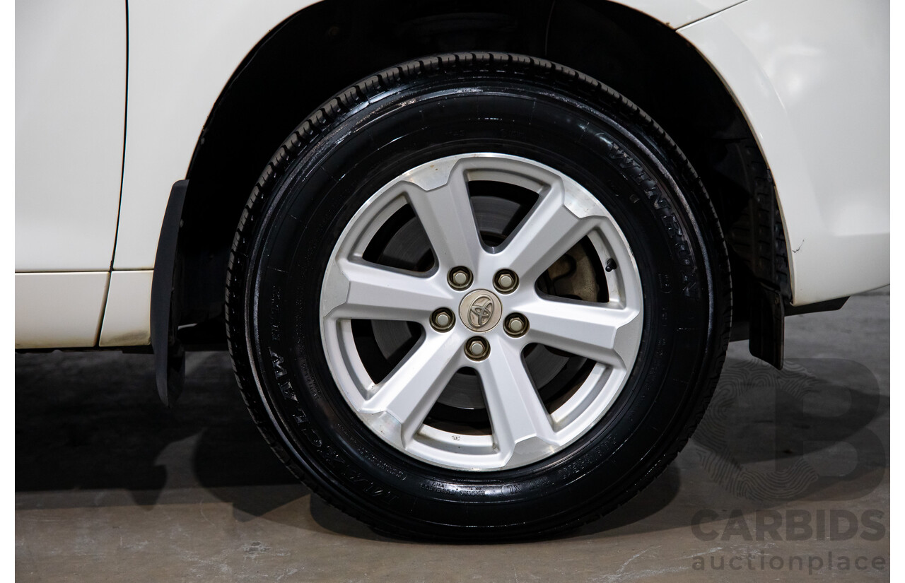 2/2010 Toyota Kluger KX-R (4x4) GSU45R 4d Wagon White V6 3.5L