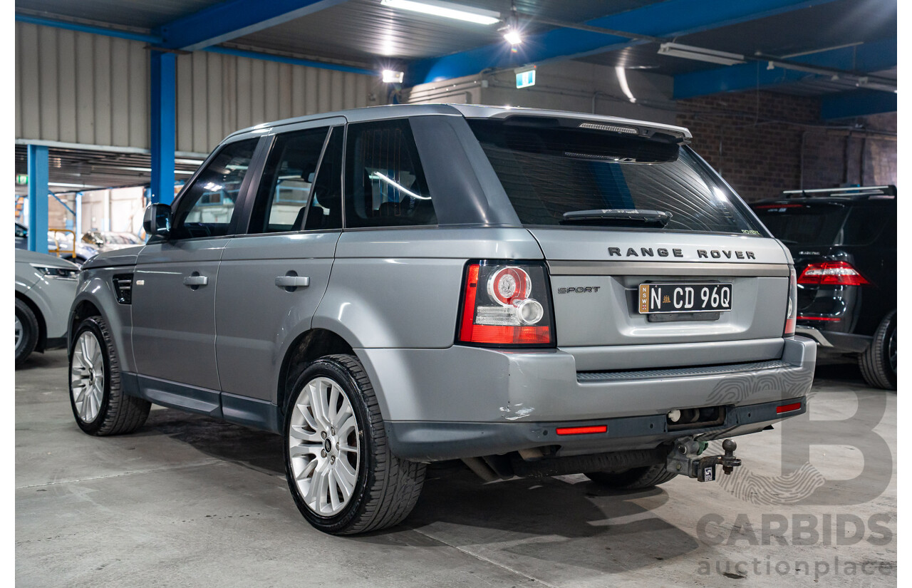 11/2012 Range Rover Range Rover Sport 3.0 SDV6 (4x4) MY12 4D Wagon Orkney Grey Turbo Diesel 3.0L