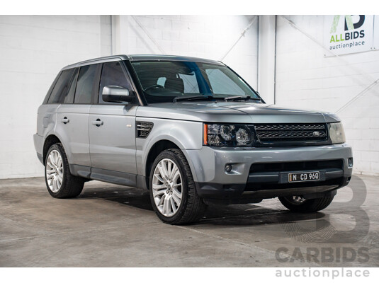 11/2012 Range Rover Range Rover Sport 3.0 SDV6 (4x4) MY12 4D Wagon Orkney Grey Turbo Diesel 3.0L