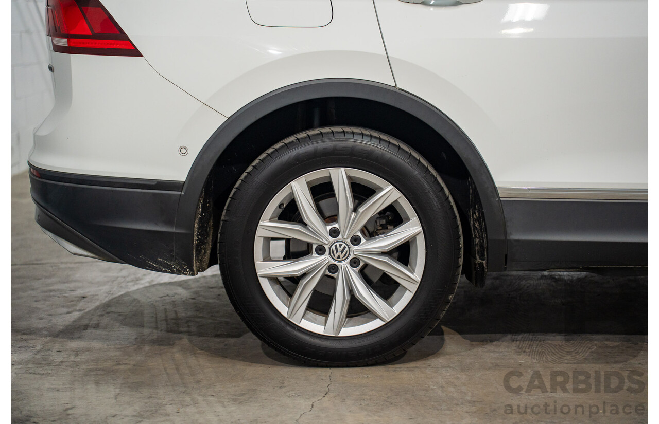 12/2019 Volkswagen Tiguan Allspace 132 TSI Comfortline (AWD) 5NA MY20 4d Wagon Candy White Turbo 2.0L - 7 Seater