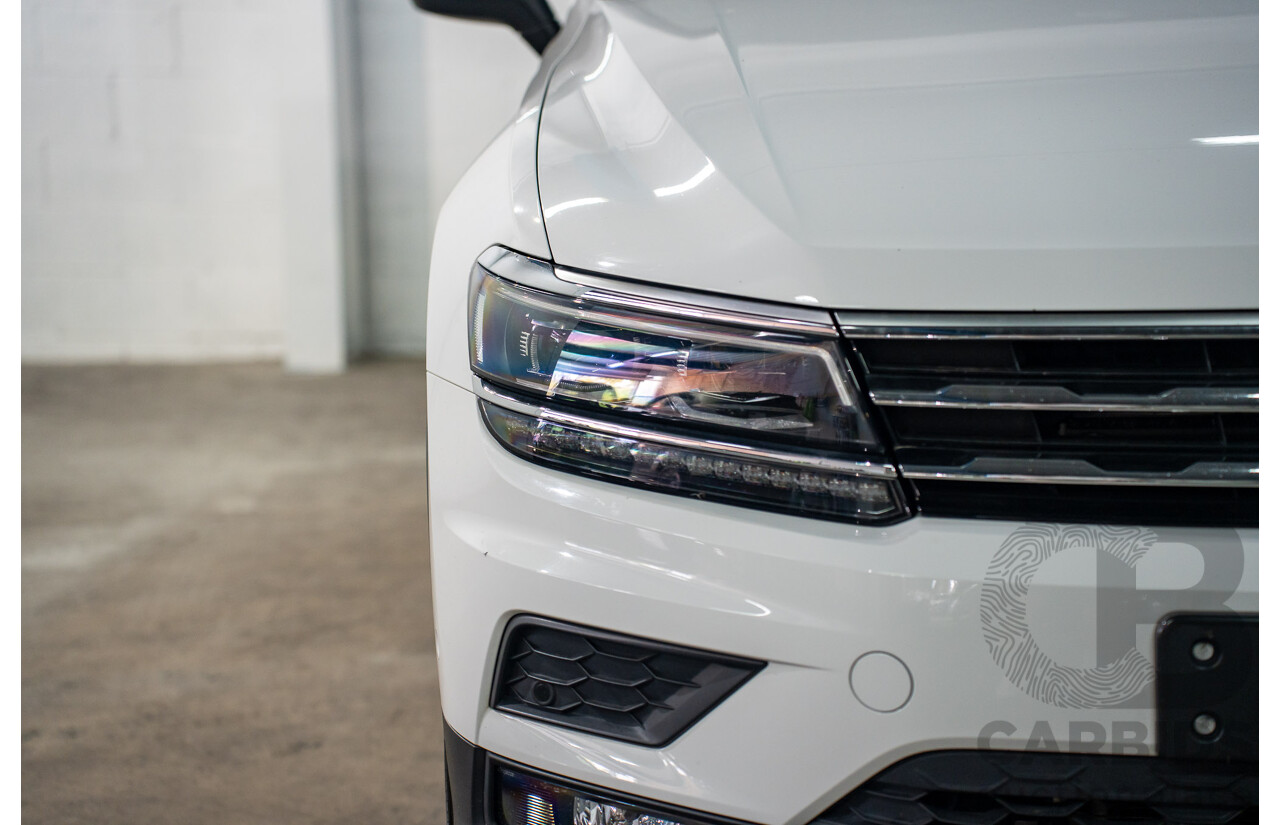 12/2019 Volkswagen Tiguan Allspace 132 TSI Comfortline (AWD) 5NA MY20 4d Wagon Candy White Turbo 2.0L - 7 Seater