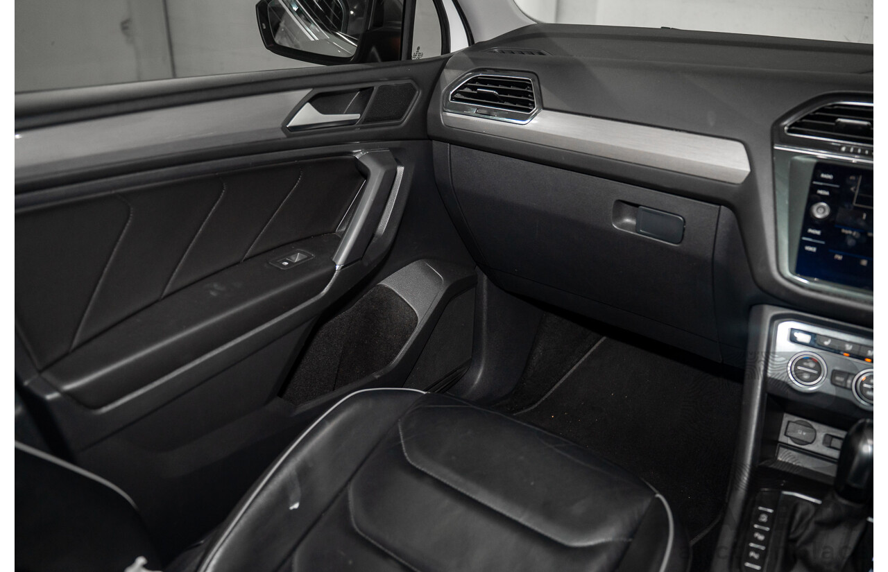 12/2019 Volkswagen Tiguan Allspace 132 TSI Comfortline (AWD) 5NA MY20 4d Wagon Candy White Turbo 2.0L - 7 Seater