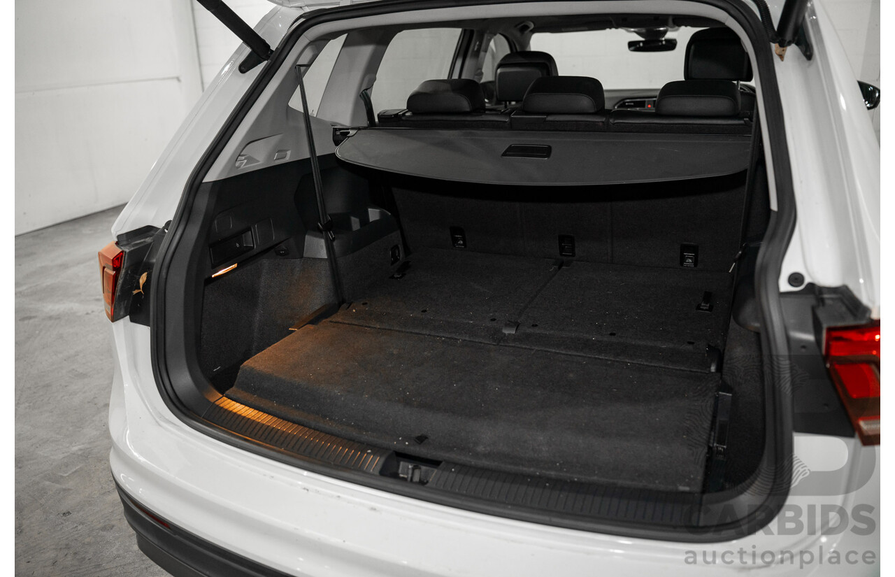 12/2019 Volkswagen Tiguan Allspace 132 TSI Comfortline (AWD) 5NA MY20 4d Wagon Candy White Turbo 2.0L - 7 Seater