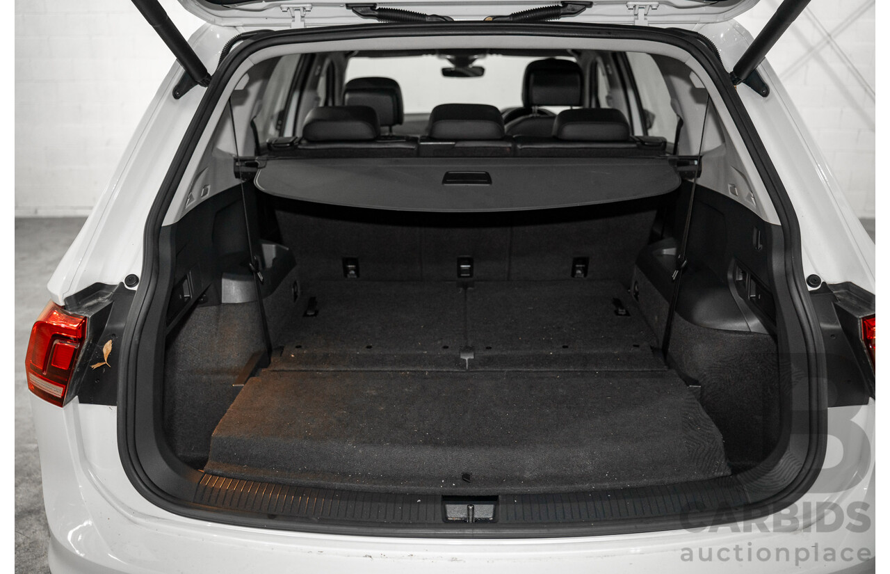 12/2019 Volkswagen Tiguan Allspace 132 TSI Comfortline (AWD) 5NA MY20 4d Wagon Candy White Turbo 2.0L - 7 Seater