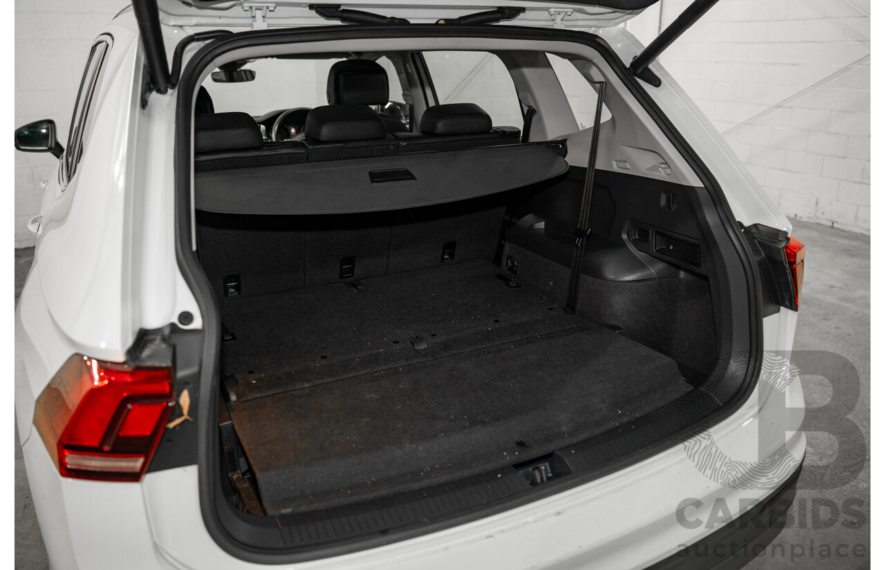 12/2019 Volkswagen Tiguan Allspace 132 TSI Comfortline (AWD) 5NA MY20 4d Wagon Candy White Turbo 2.0L - 7 Seater