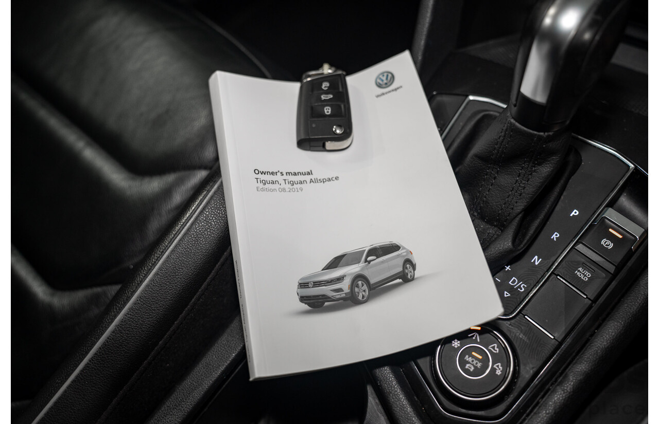 12/2019 Volkswagen Tiguan Allspace 132 TSI Comfortline (AWD) 5NA MY20 4d Wagon Candy White Turbo 2.0L - 7 Seater