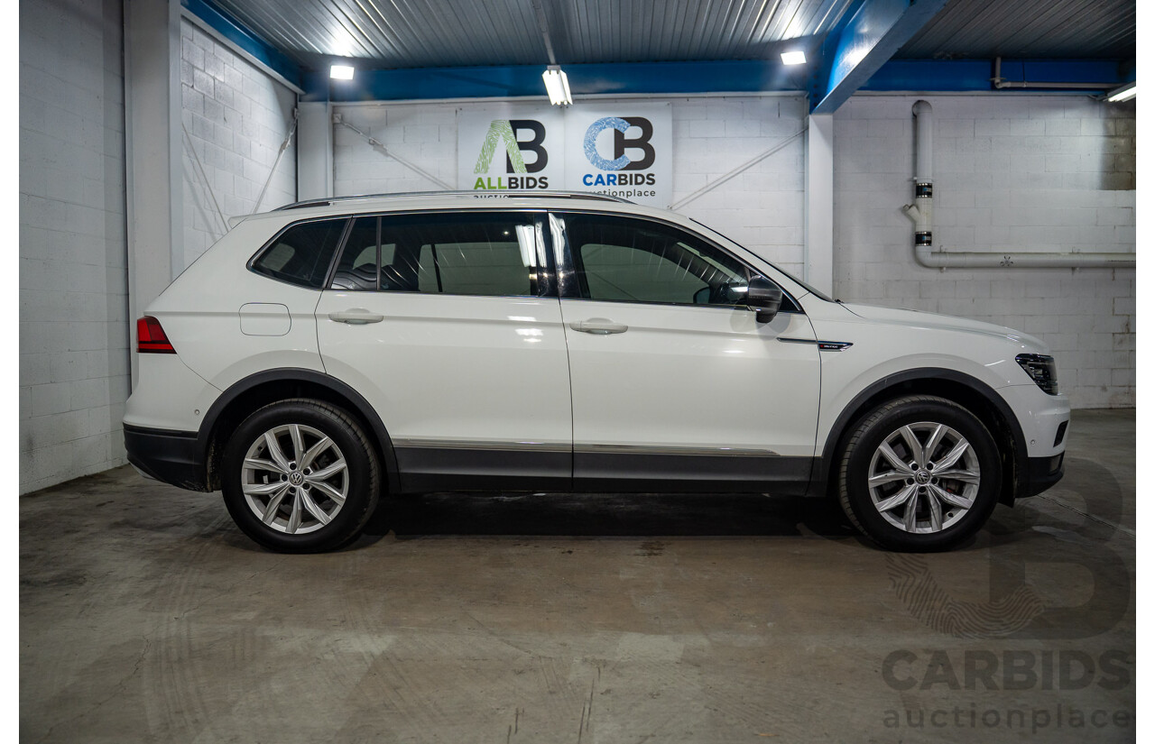 12/2019 Volkswagen Tiguan Allspace 132 TSI Comfortline (AWD) 5NA MY20 4d Wagon Candy White Turbo 2.0L - 7 Seater