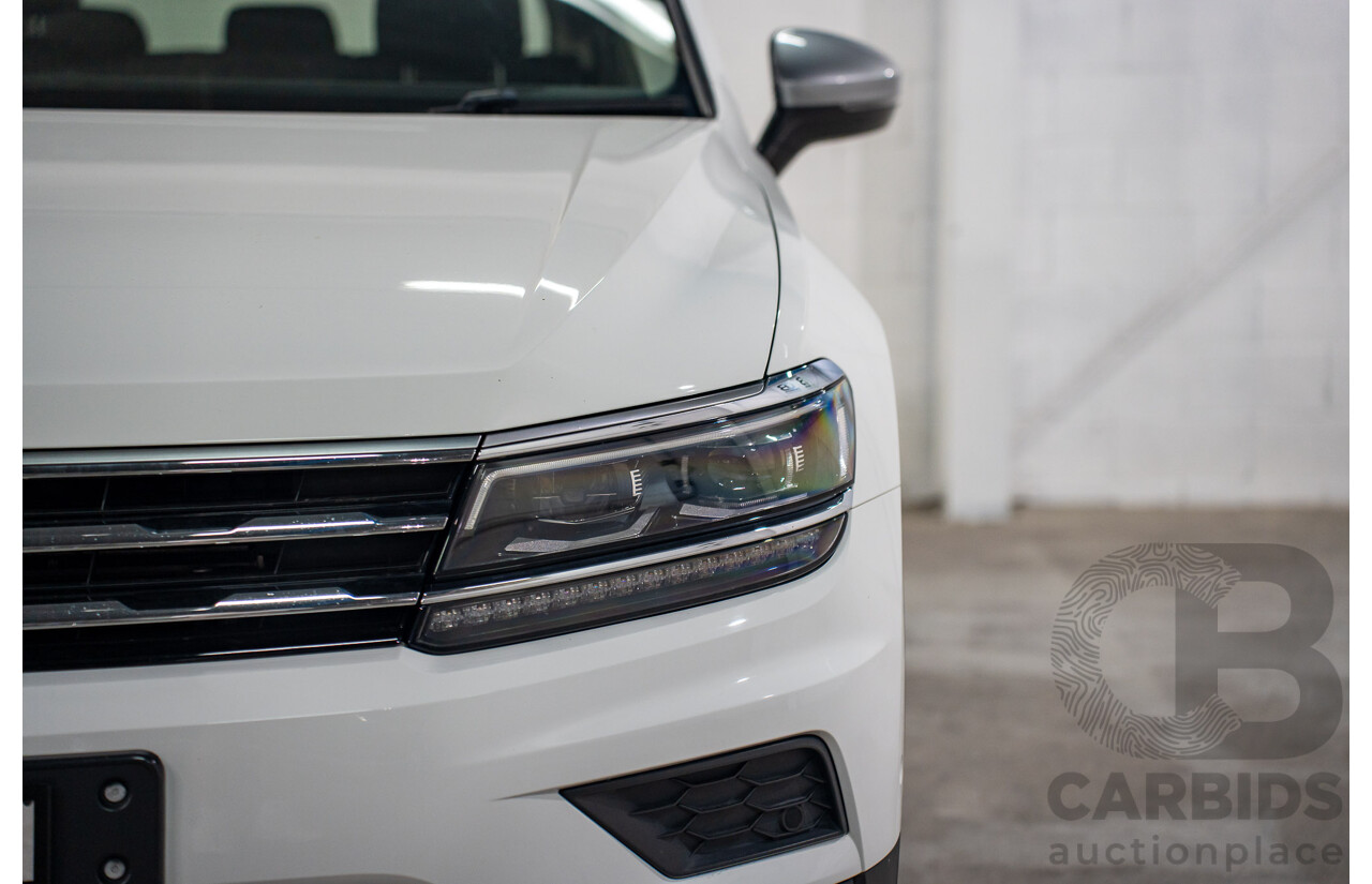 12/2019 Volkswagen Tiguan Allspace 132 TSI Comfortline (AWD) 5NA MY20 4d Wagon Candy White Turbo 2.0L - 7 Seater