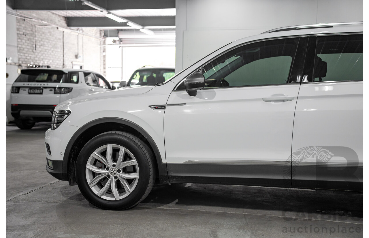 12/2019 Volkswagen Tiguan Allspace 132 TSI Comfortline (AWD) 5NA MY20 4d Wagon Candy White Turbo 2.0L - 7 Seater
