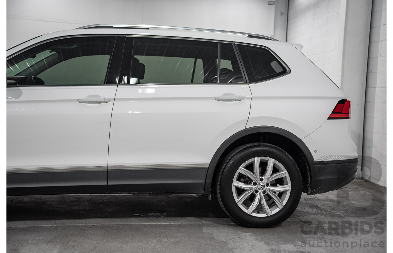 12/2019 Volkswagen Tiguan Allspace 132 TSI Comfortline (AWD) 5NA MY20 4d Wagon Candy White Turbo 2.0L - 7 Seater