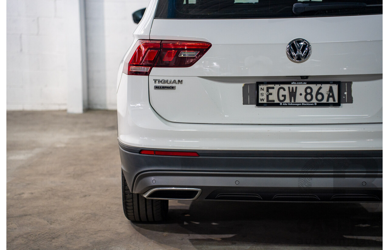 12/2019 Volkswagen Tiguan Allspace 132 TSI Comfortline (AWD) 5NA MY20 4d Wagon Candy White Turbo 2.0L - 7 Seater