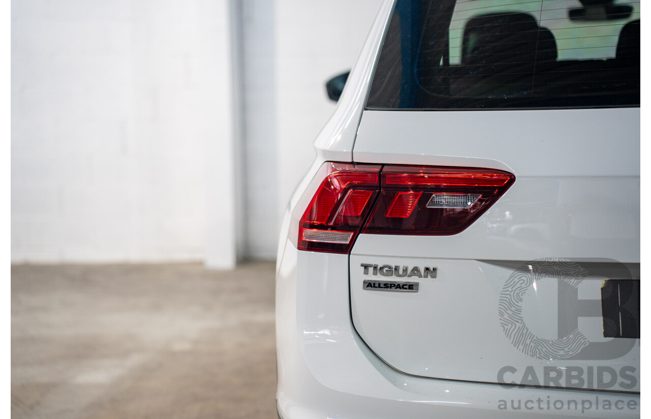 12/2019 Volkswagen Tiguan Allspace 132 TSI Comfortline (AWD) 5NA MY20 4d Wagon Candy White Turbo 2.0L - 7 Seater