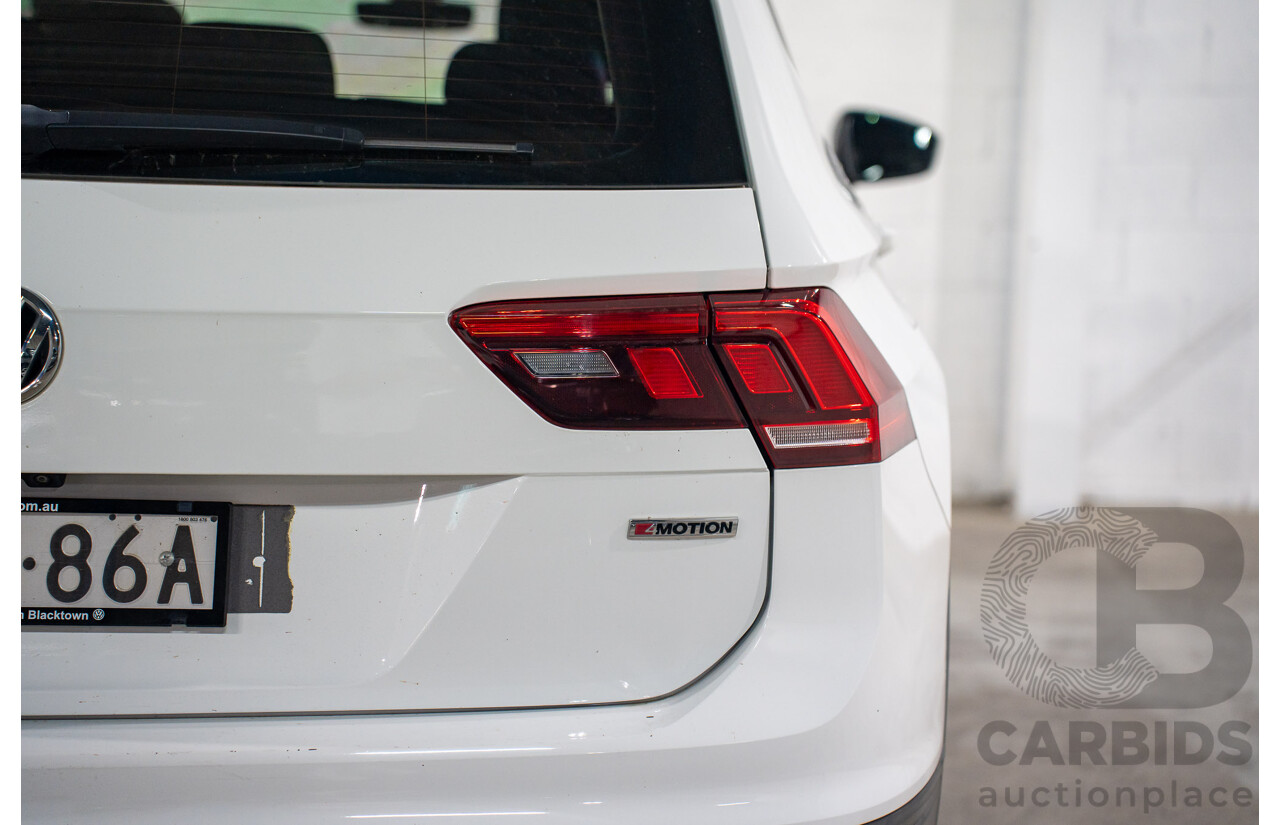 12/2019 Volkswagen Tiguan Allspace 132 TSI Comfortline (AWD) 5NA MY20 4d Wagon Candy White Turbo 2.0L - 7 Seater