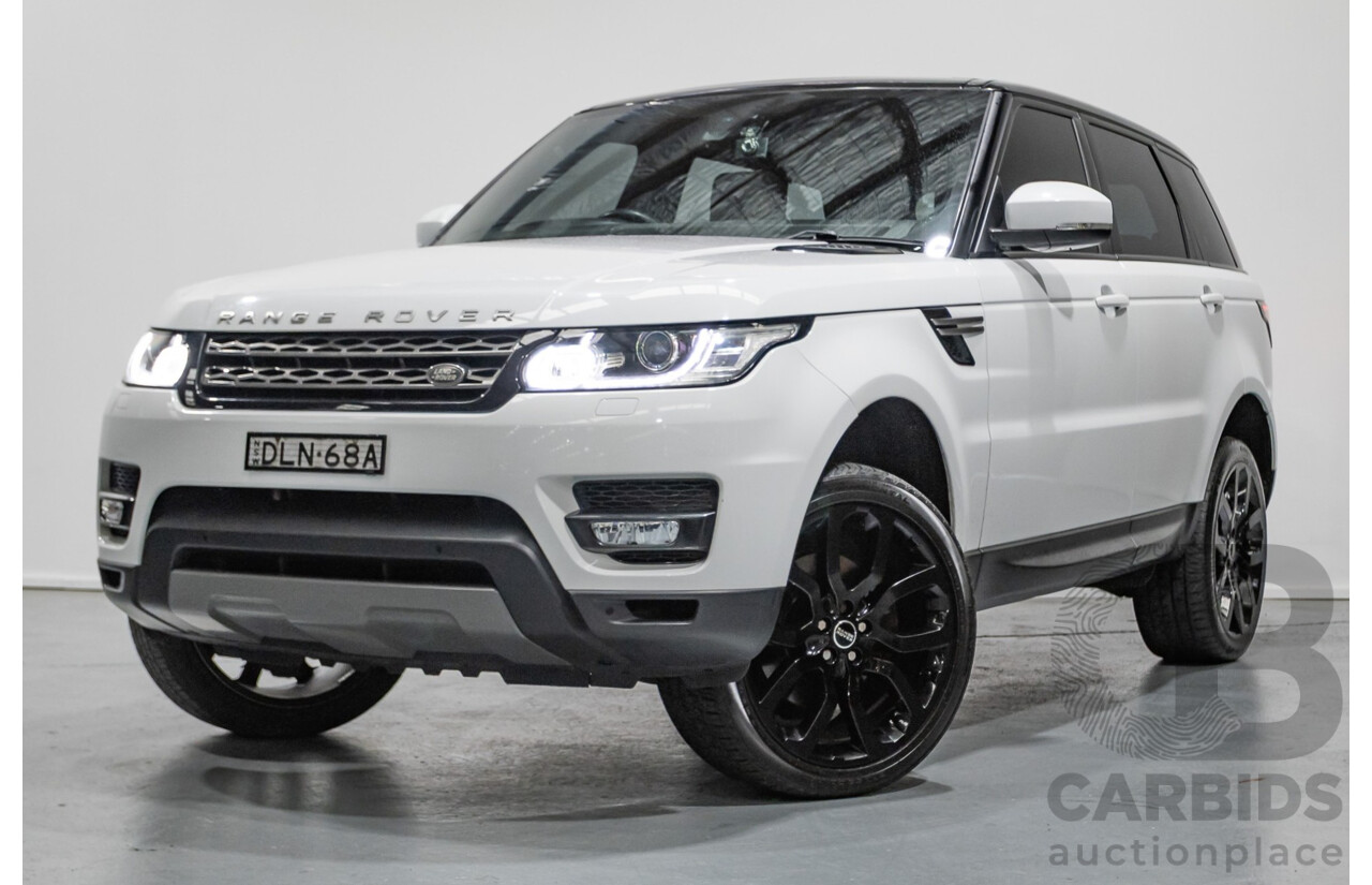 11/2016 Range Rover Range Rover Sport 3.0 TDV6 SE (AWD) LW MY16.5 4d Wagon Fuji White Turbo Diesel V6 3.0L
