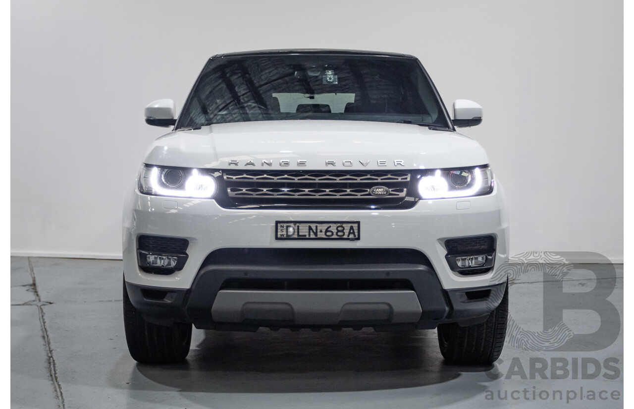 11/2016 Range Rover Range Rover Sport 3.0 TDV6 SE (AWD) LW MY16.5 4d Wagon Fuji White Turbo Diesel V6 3.0L