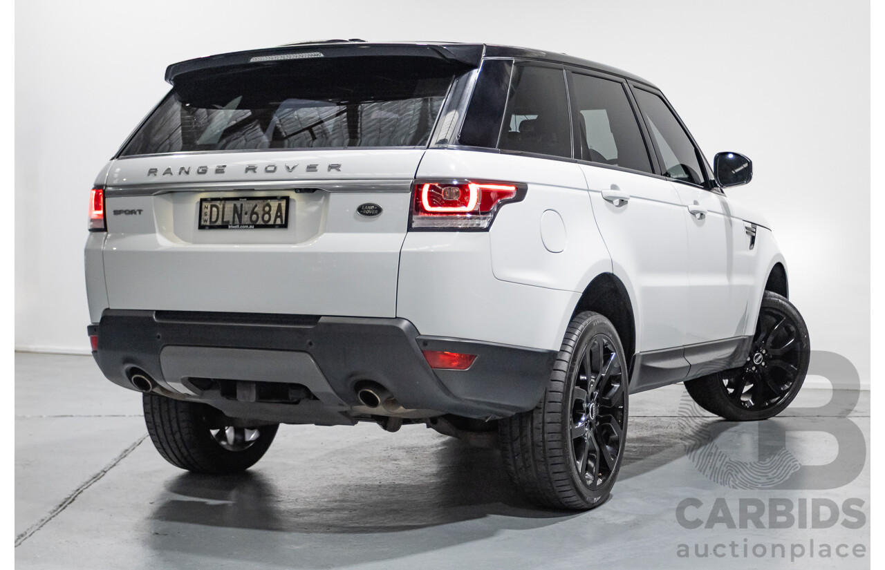 11/2016 Range Rover Range Rover Sport 3.0 TDV6 SE (AWD) LW MY16.5 4d Wagon Fuji White Turbo Diesel V6 3.0L