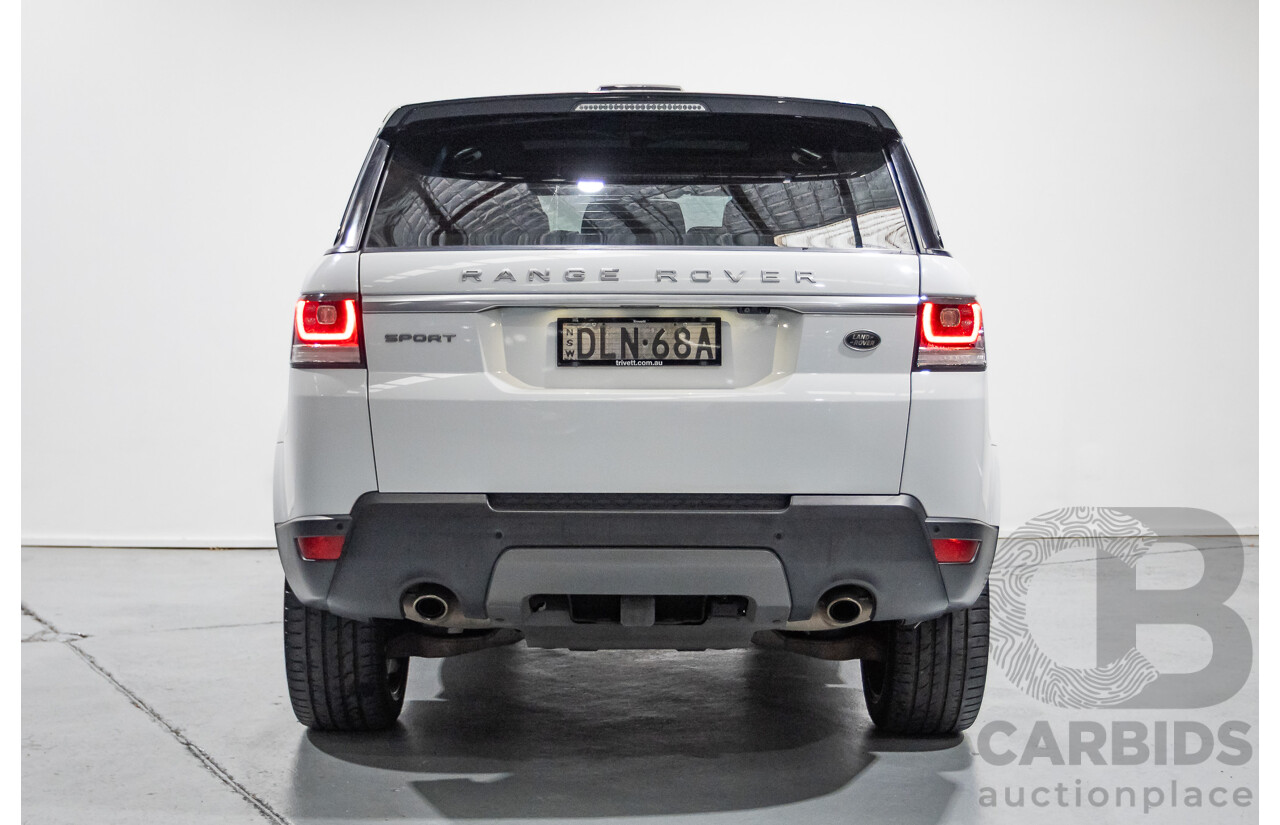 11/2016 Range Rover Range Rover Sport 3.0 TDV6 SE (AWD) LW MY16.5 4d Wagon Fuji White Turbo Diesel V6 3.0L