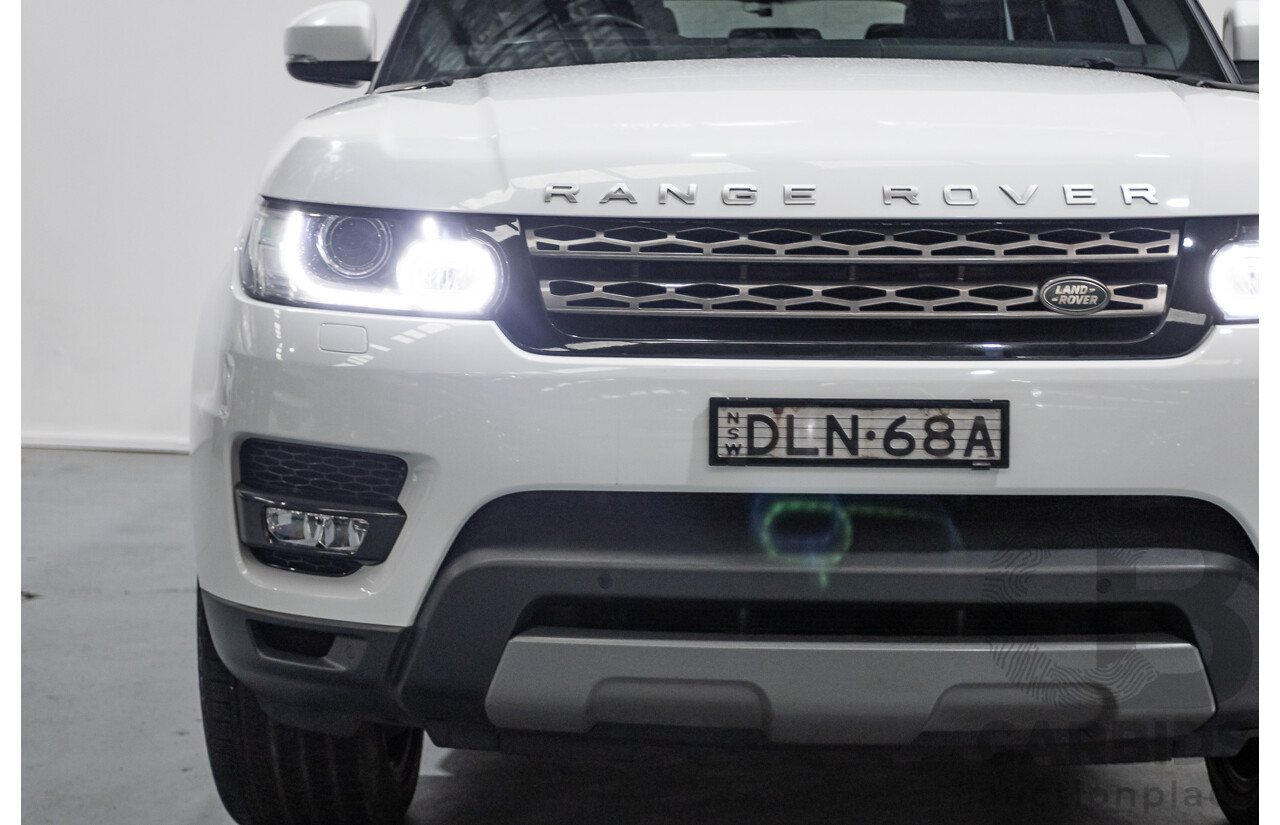 11/2016 Range Rover Range Rover Sport 3.0 TDV6 SE (AWD) LW MY16.5 4d Wagon Fuji White Turbo Diesel V6 3.0L