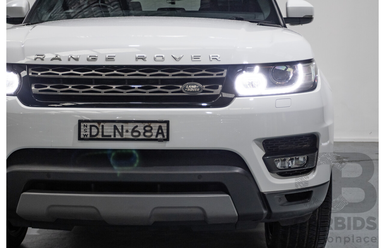 11/2016 Range Rover Range Rover Sport 3.0 TDV6 SE (AWD) LW MY16.5 4d Wagon Fuji White Turbo Diesel V6 3.0L