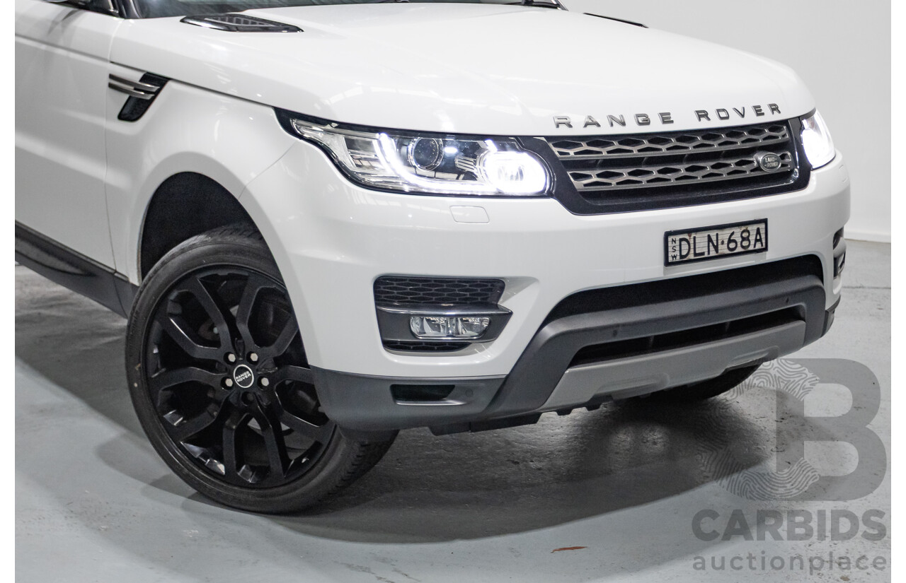 11/2016 Range Rover Range Rover Sport 3.0 TDV6 SE (AWD) LW MY16.5 4d Wagon Fuji White Turbo Diesel V6 3.0L