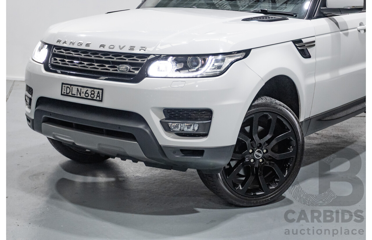 11/2016 Range Rover Range Rover Sport 3.0 TDV6 SE (AWD) LW MY16.5 4d Wagon Fuji White Turbo Diesel V6 3.0L