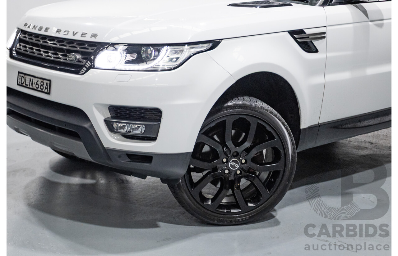 11/2016 Range Rover Range Rover Sport 3.0 TDV6 SE (AWD) LW MY16.5 4d Wagon Fuji White Turbo Diesel V6 3.0L