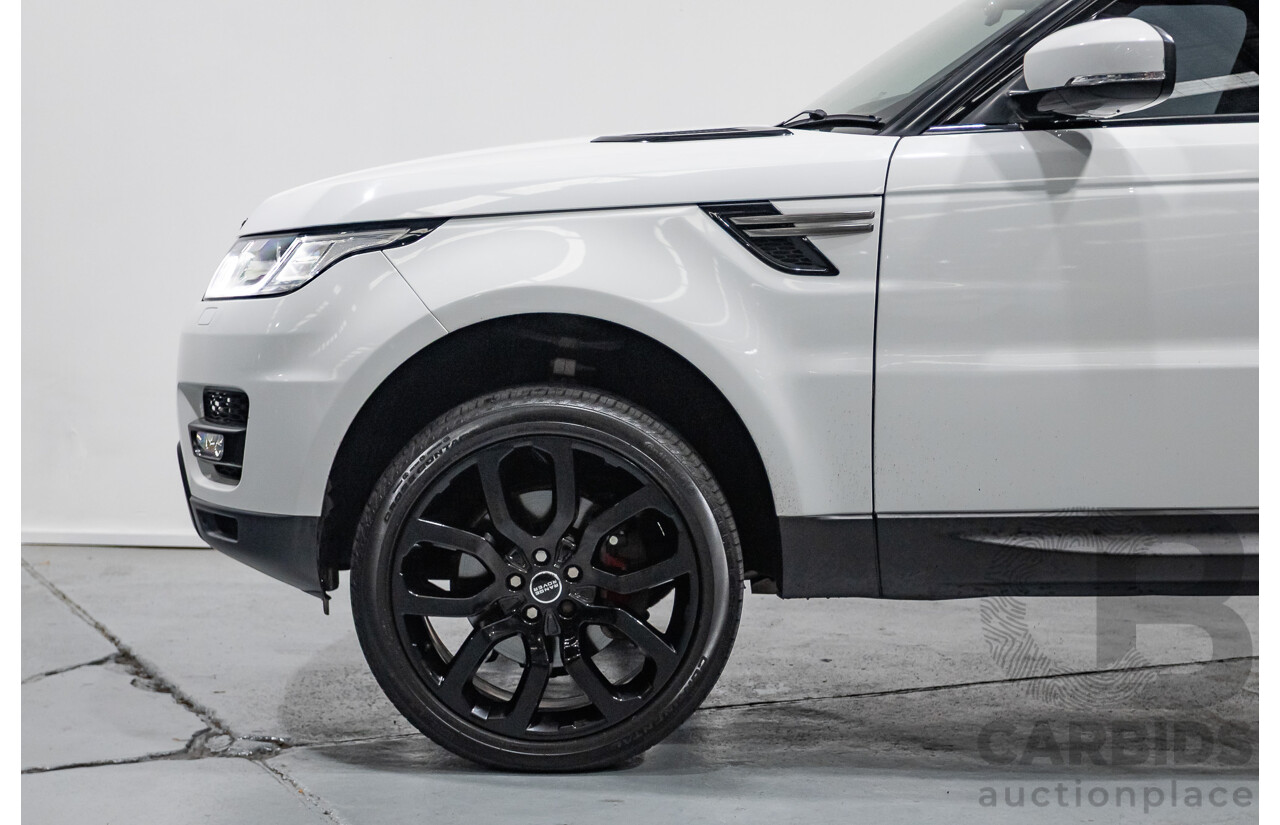 11/2016 Range Rover Range Rover Sport 3.0 TDV6 SE (AWD) LW MY16.5 4d Wagon Fuji White Turbo Diesel V6 3.0L