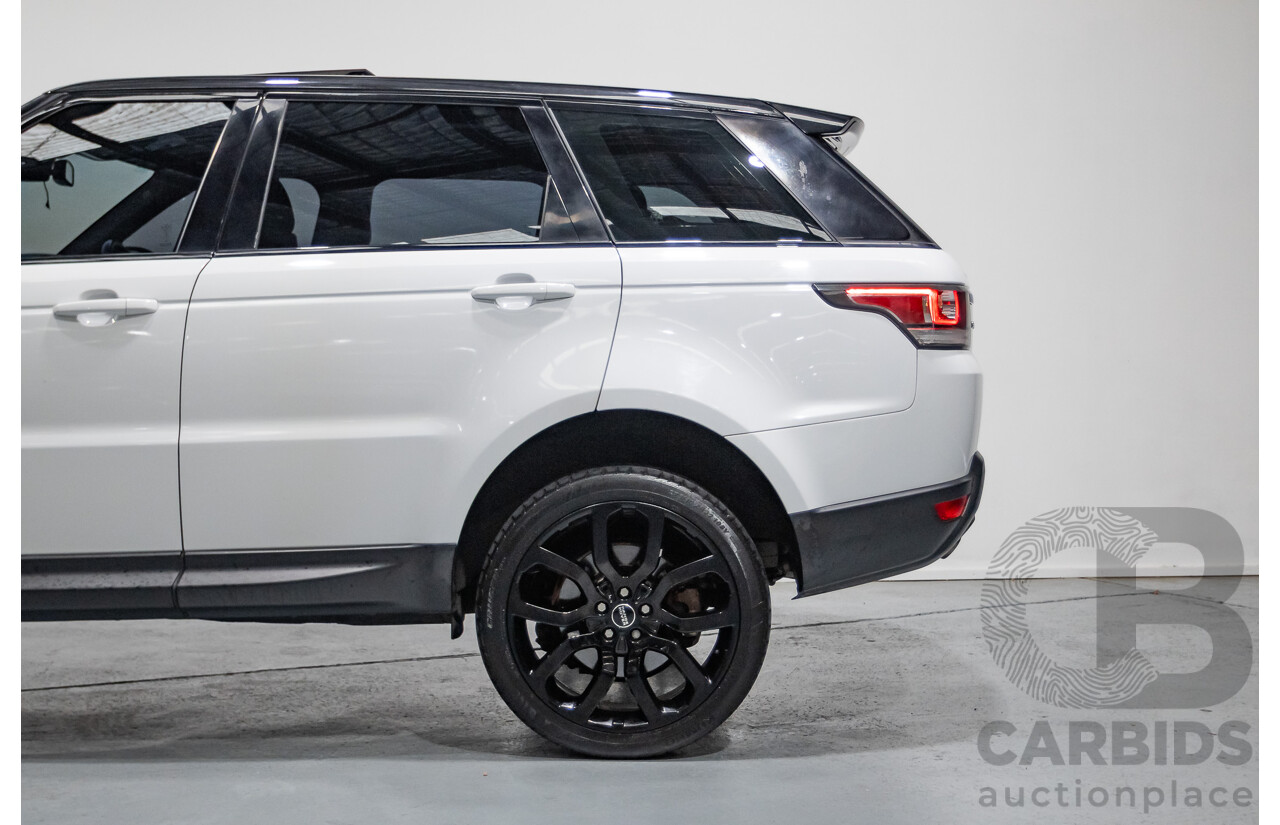 11/2016 Range Rover Range Rover Sport 3.0 TDV6 SE (AWD) LW MY16.5 4d Wagon Fuji White Turbo Diesel V6 3.0L