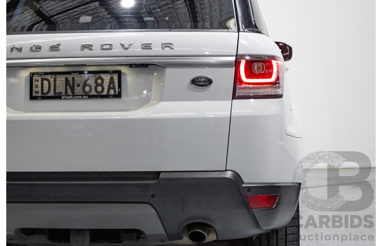 11/2016 Range Rover Range Rover Sport 3.0 TDV6 SE (AWD) LW MY16.5 4d Wagon Fuji White Turbo Diesel V6 3.0L