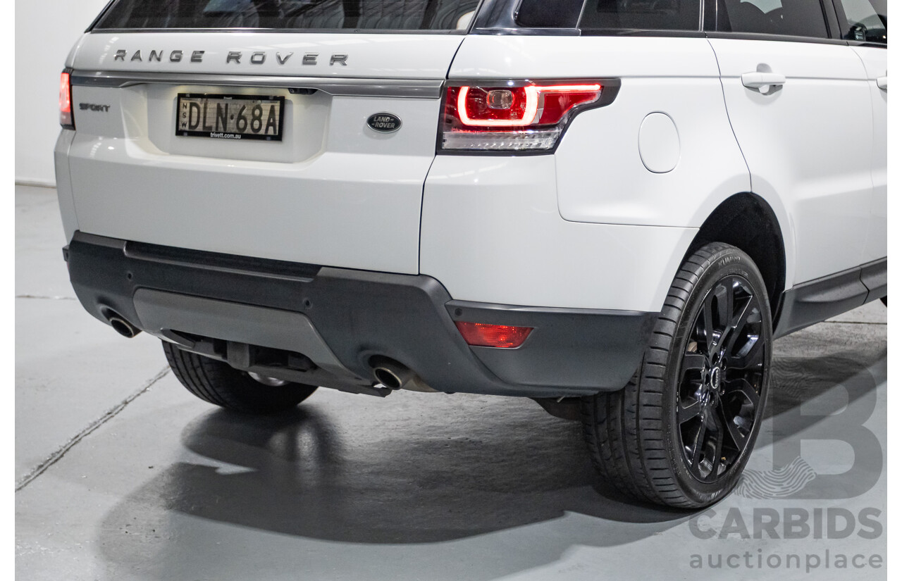 11/2016 Range Rover Range Rover Sport 3.0 TDV6 SE (AWD) LW MY16.5 4d Wagon Fuji White Turbo Diesel V6 3.0L