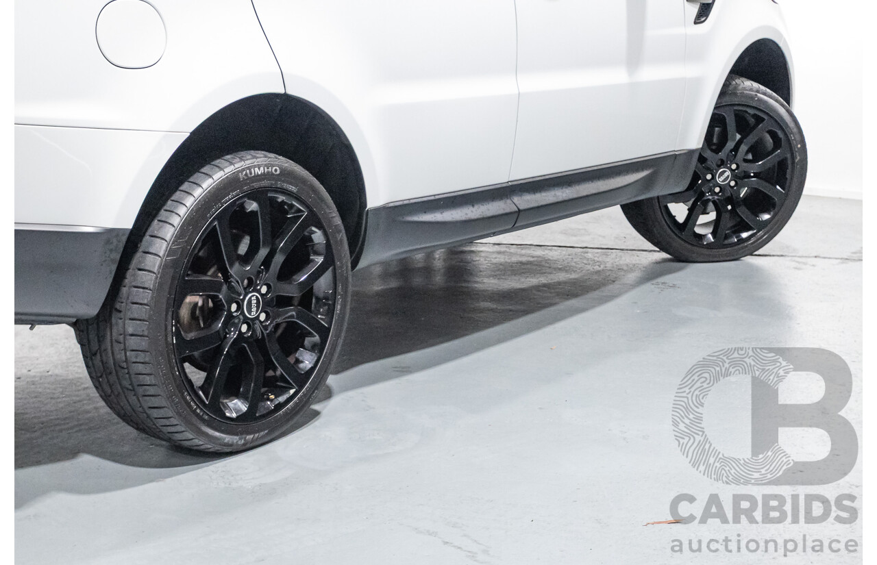 11/2016 Range Rover Range Rover Sport 3.0 TDV6 SE (AWD) LW MY16.5 4d Wagon Fuji White Turbo Diesel V6 3.0L