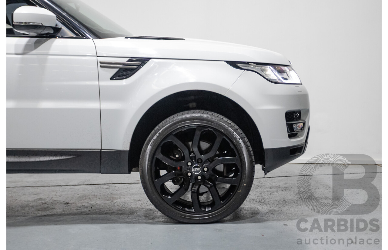 11/2016 Range Rover Range Rover Sport 3.0 TDV6 SE (AWD) LW MY16.5 4d Wagon Fuji White Turbo Diesel V6 3.0L