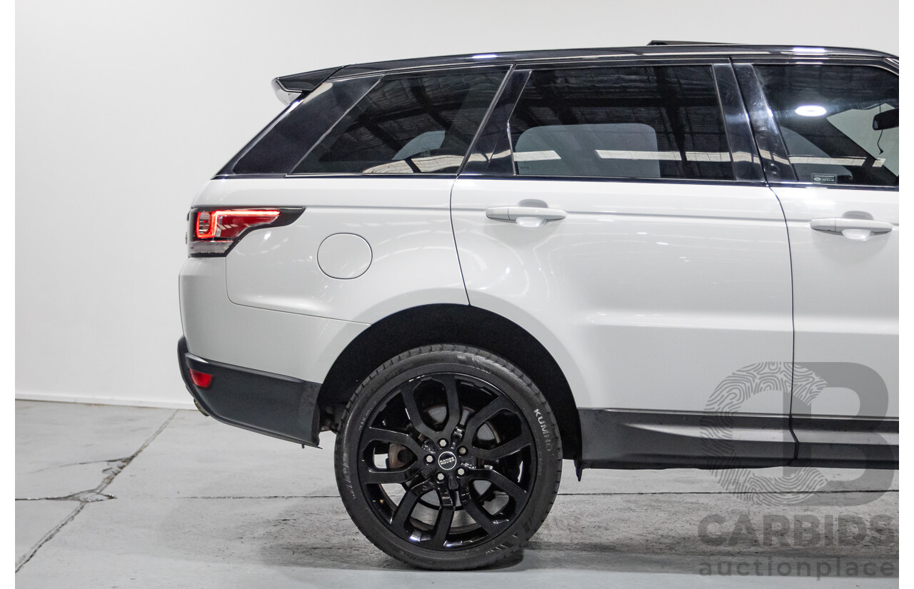 11/2016 Range Rover Range Rover Sport 3.0 TDV6 SE (AWD) LW MY16.5 4d Wagon Fuji White Turbo Diesel V6 3.0L