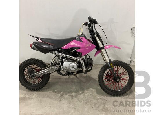 Pink Off-road Dirt Bike